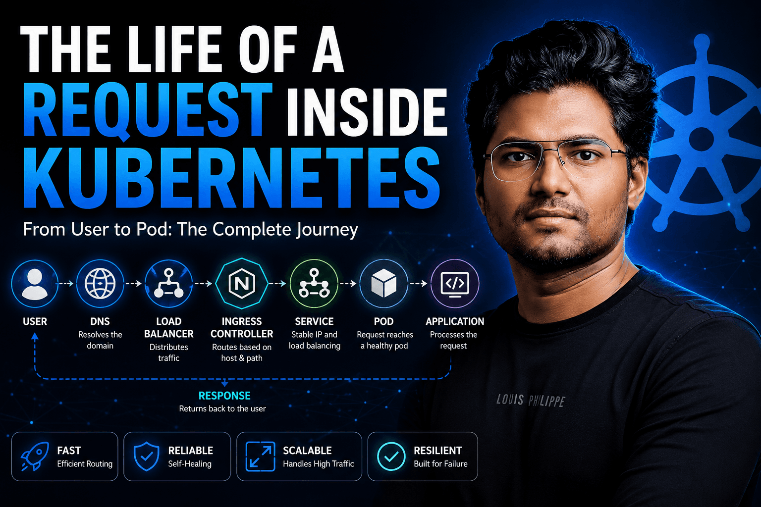 The Life of a Request Inside Kubernetes